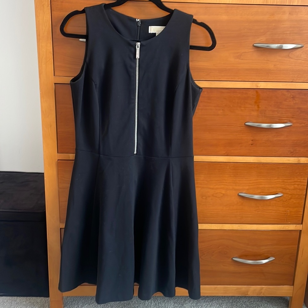 Michael Kors Black Dress with Zipper - Size 8